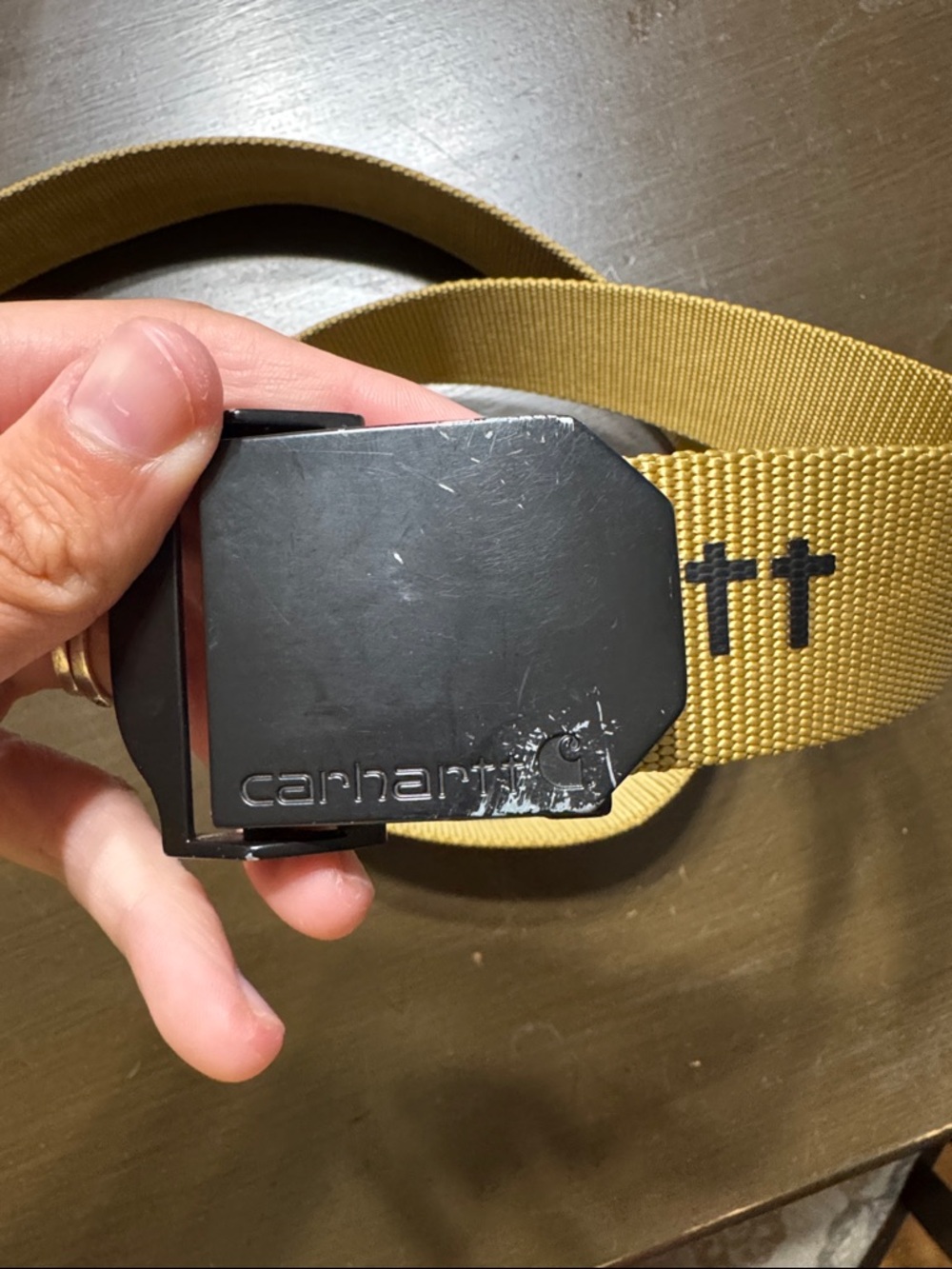 Carhartt Golden Tan Strap Belt - Picture 3 of 5